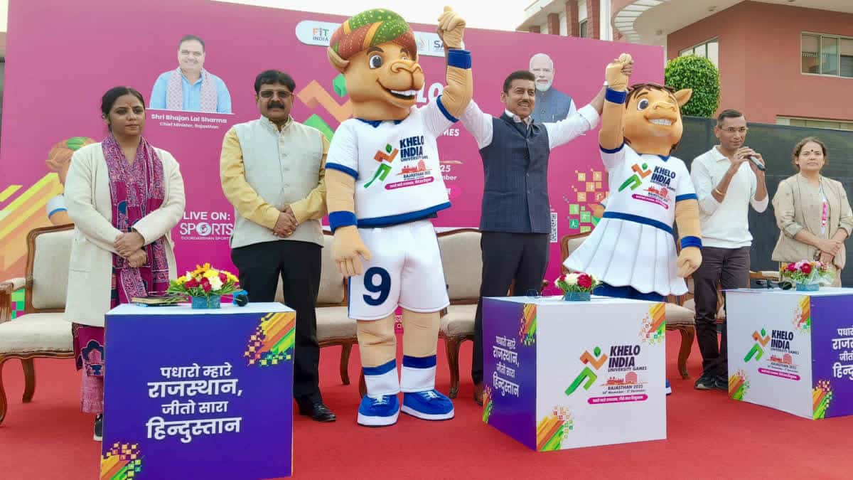 KIUG 2025: कर्नल राठौड़ ने कहा— ‘युवा शक्ति ही भारत की खेल पहचान’