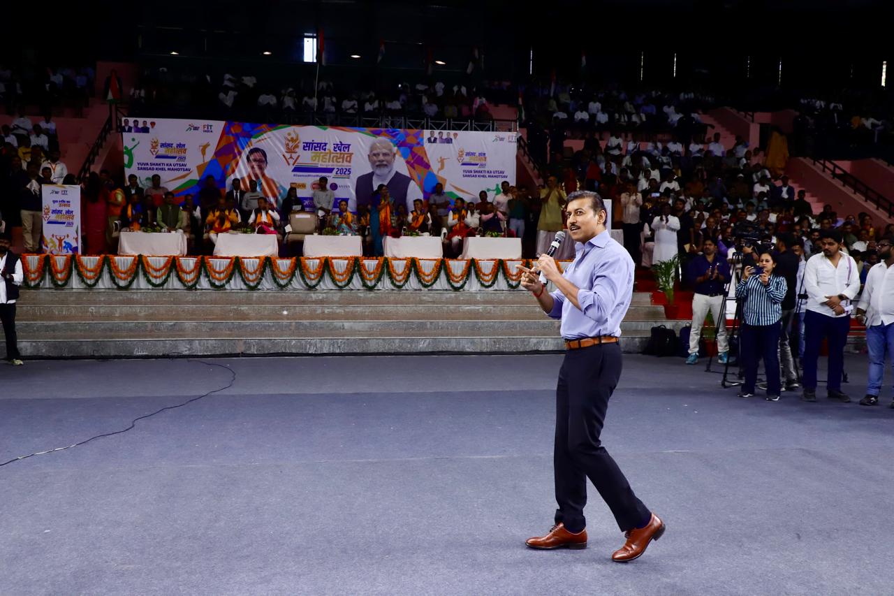 KIUG 2025 in Rajasthan: Rathore Leads India’s Biggest Sports Fest
