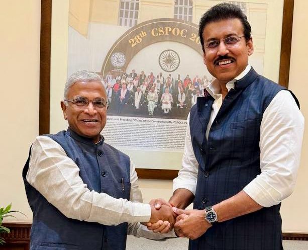 Colonel Rajyavardhan Rathore Congratulates Harivansh Singh and Praises His Trusted Leadership
