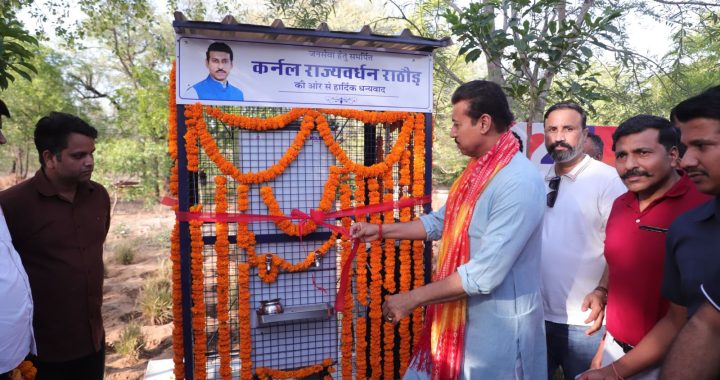 समय से पहले काम: Jhotwara MLA कर्नल राज्यवर्धन की कार्यशैली चर्चा में