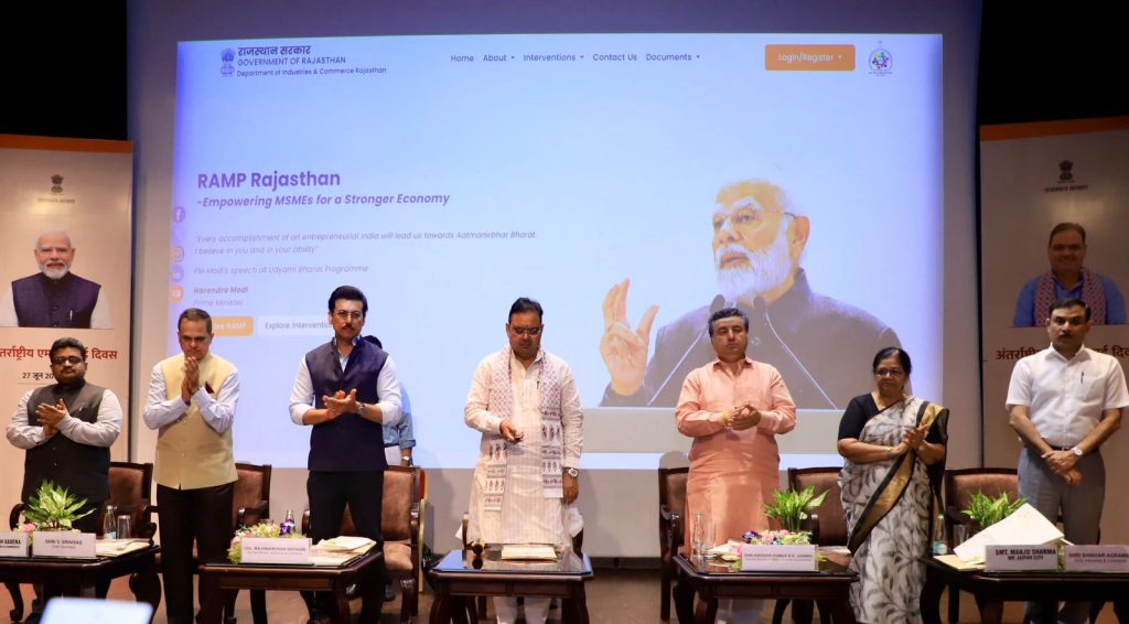 जानिए कैसे राजस्थान के उद्योग मंत्री कर्नल राज्यवर्धन सिंह राठौड़ की नई फ्लैटेड फैक्ट्री और फ्लेक्सिबल लैंड लीज नीति जयपुर के छोटे और मध्यम उद्यमियों (MSMEs) की किस्मत बदल रही है।