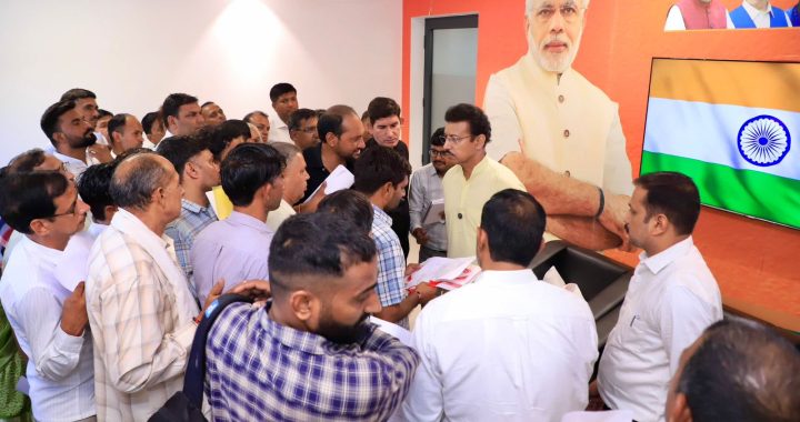 Rajyavardhan Singh Rathore announces the 5.29 KM Bhankrota–Sirsi Road project