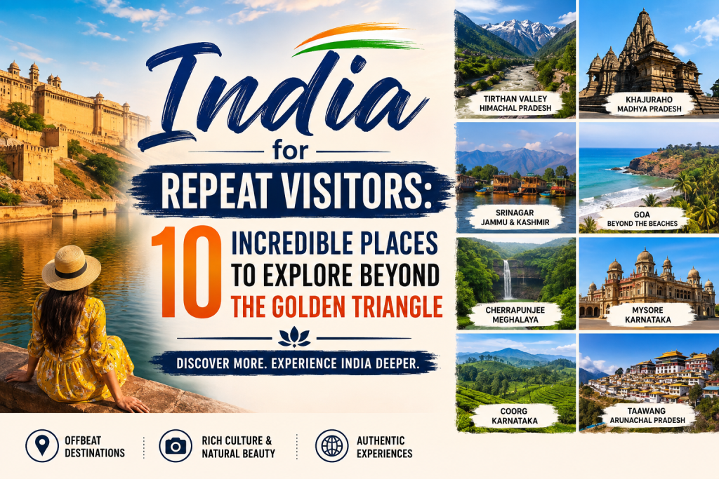 Off the beaten path destinations in India for repeat visitors