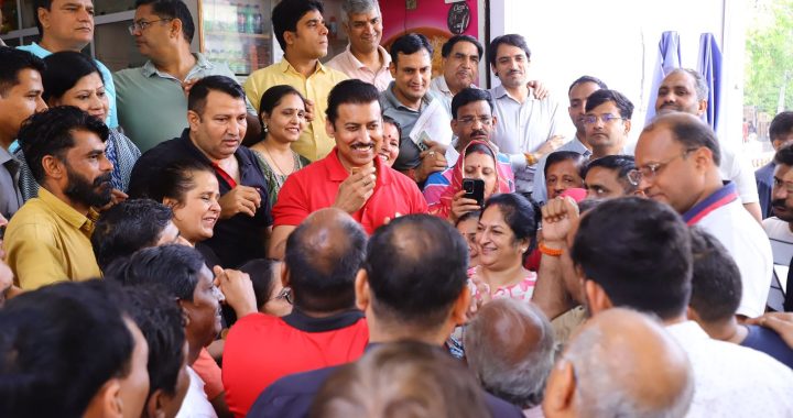 राज्यवर्धन सिंह राठौड़ झोटवाड़ा 22 वार्ड 6 करोड़ विकास कार्य