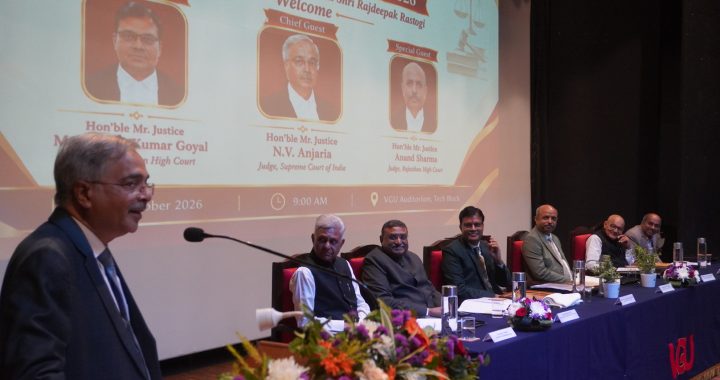 "4th R.K. Rastogi Memorial Negotiation Competition" Begins at Vivekananda Global University